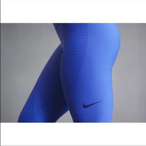 Nike Cobalt Blue Zone Sculpt Leggings